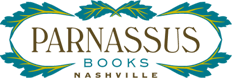 Parnassus Books, Nashville logo.