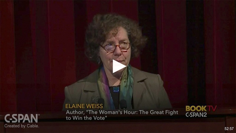 BookTV on C-Span – Elaine’s Talk at the National Archives