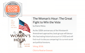 ALA Book Club Central – The Woman's Hour Review.