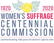 Womens Suffrage Centennial Commission Logo.