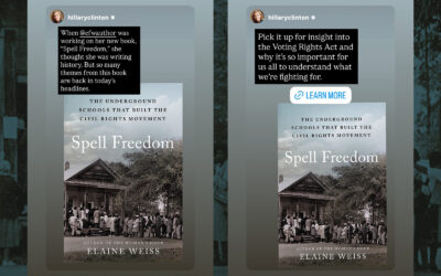 Spell Freedom: Praise from Secretary Hillary Clinton