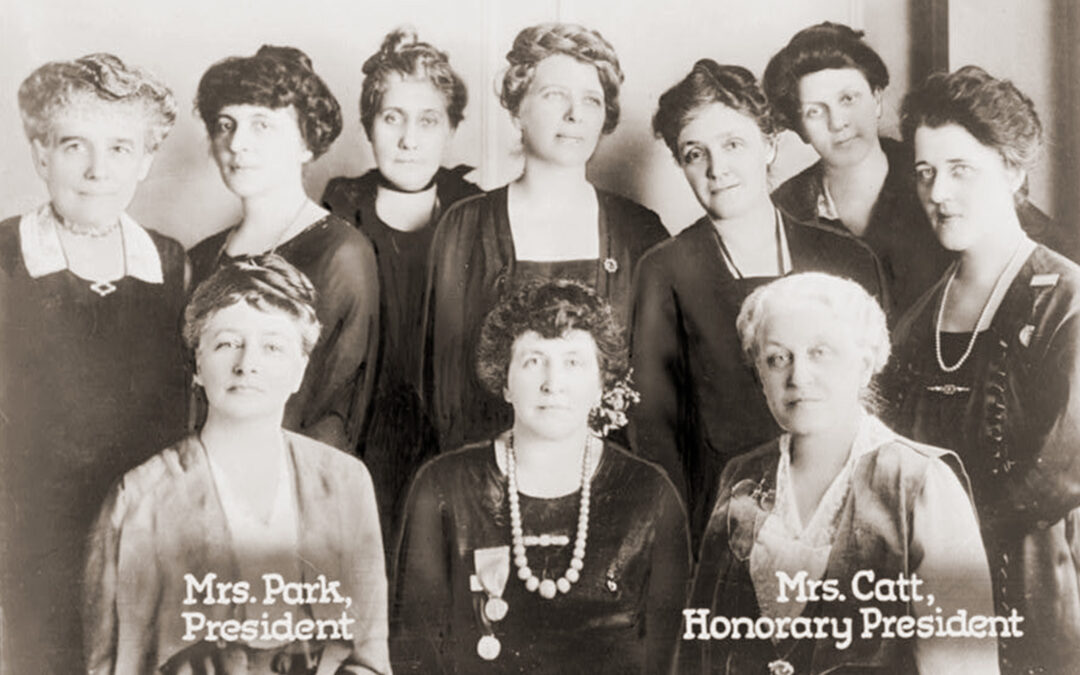 The Renovator: Organize, Agitate, Educate – From Elaine Weiss: America’s Democratic Movements Were Powered by Citizenship Schools. Board of Directors, National League of Women Voters, including Carrie Chapman Catt--Chicago Convention, February 1920. Image from Library of Congress.