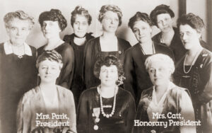 The Renovator: Organize, Agitate, Educate – From Elaine Weiss: America’s Democratic Movements Were Powered by Citizenship Schools. Board of Directors, National League of Women Voters, including Carrie Chapman Catt--Chicago Convention, February 1920. Image from Library of Congress.